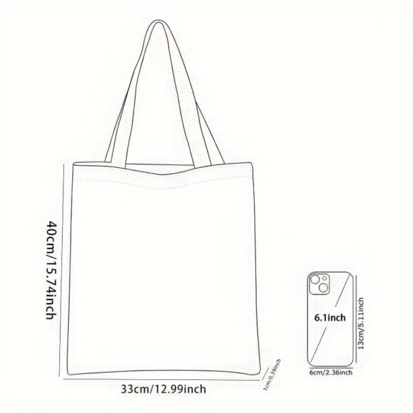 027528f5-28d6-4fd8-8c57-2fc088eebe21.jpg A Large Capacity Tote Bag with a Blue Starfish Pattern