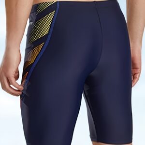 Men’s Premium Bermuda Swim Shorts Quick Dry Athletic Beachwear