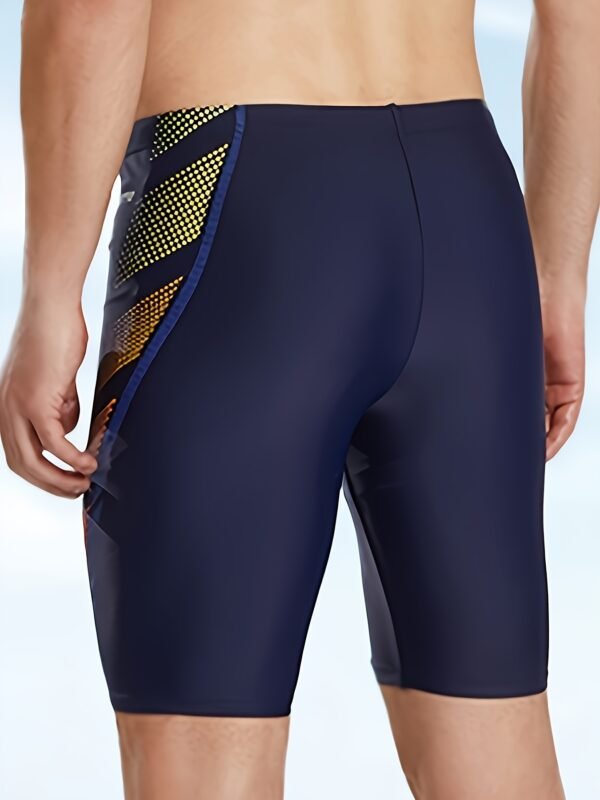 Men’s Premium Bermuda Swim Shorts Quick Dry Athletic Beachwear