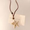 18f8f4f3-219a-4815-a001-b574c380da3b.jpg Ocean Star Pendant Necklace Minimalist Coastal Elegance