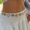 343f0970-0027-4d69-a50c-ecda548b63d3.jpg 1pc Women's Vintage Golden Metal Belt with Heart and Oval Design