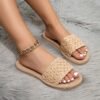 57914d5d-99d4-4784-a480-53be8652cad4.jpg Summer Essential Flat Slides Everyday Casual Comfort
