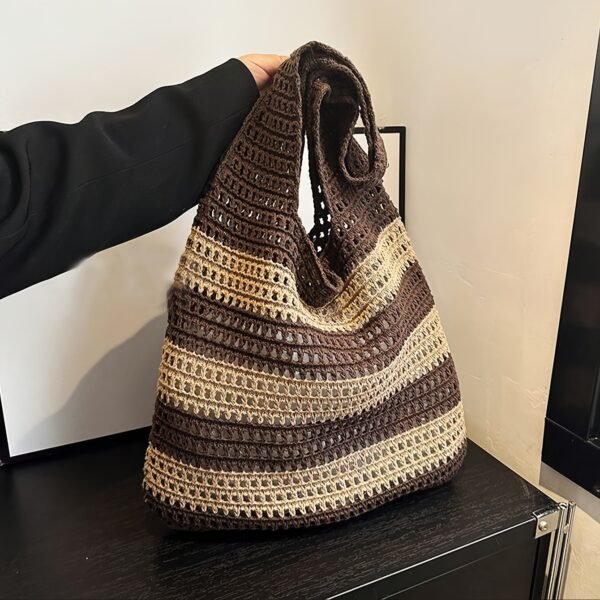 57e14518-9cd7-4e92-86a2-8447a1a09974.jpg Soft Crochet Summer Tote Knit Woven Everyday Bag
