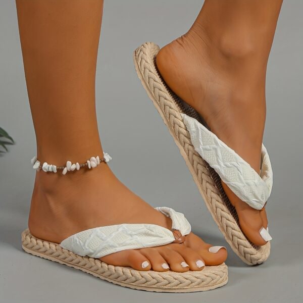 8d7eb91b-2046-471d-a0b1-712e51985c70.jpg CloudStep Summer Sandals White Pattern Beach Slides