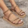 8fef7266-9cb9-43b1-a747-da03448a52f0.jpg Boho Weave Flat Sandals Effortless Summer Comfort