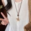 922bbb21-3ded-4914-a020-486d91509ef9.jpg Ocean Star Pendant Necklace Minimalist Coastal Elegance