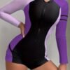 9dd1a29c-f4aa-4afb-b9af-3d569e9ab202.jpg One-piece Color-blocked Zip-up Competitive Swimsuit