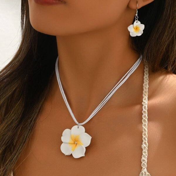 a401c40095854cfcb5eaf6a1d61db620-goods.jpeg Tropical Bloom Jewelry Set Plumeria Earrings & Necklace Duo