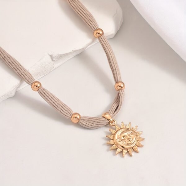 aa1e9f16-74e7-4a59-890d-7713689bd482.jpg Golden Sun Dream Necklace Boho Glow Statement Chain