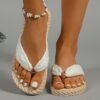 bfe15d71-1701-407b-b162-7f78a5108c7e.jpg CloudStep Summer Sandals White Pattern Beach Slides