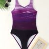 c1d59470-e568-457c-a739-ecfd3f40faf1.jpg European And American One-Piece Printed Back Cross Strap Easy Swimsuit