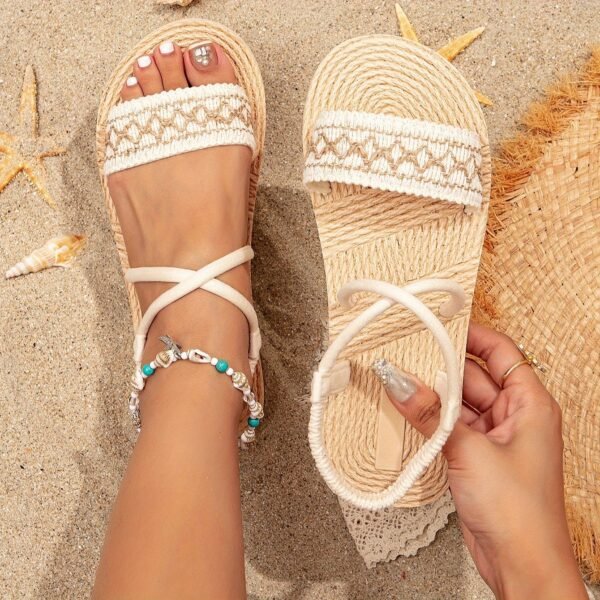 cc96a864-7df0-47e7-951f-81351e4b84d8.jpg Fairy Glow Summer Sandals Dreamy Flat Beach Shoes