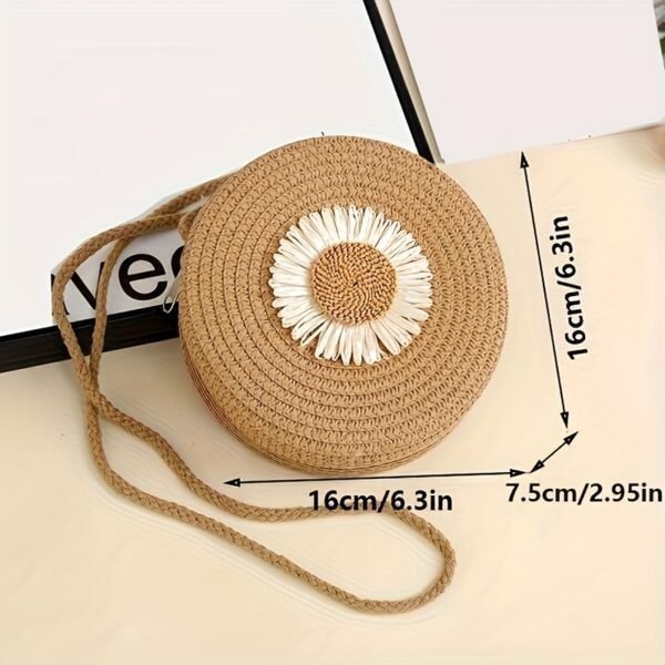 cea8bd93-1629-47eb-b4f6-2a7ab2599d95.jpg Boho Straw Round Crossbody Mini Woven Beach Bag