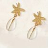 e06d5b6e-0bd3-4cb9-8e45-6d0c0c1fc297.jpg 1 Pair of Summer Vacation Ocean Themed Women's Fashion Stud Earrings