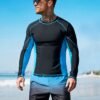 e7376e18-7ac0-4056-ad03-146f7501019d.jpg Men's Slim Fit Patchwork Long Sleeve Fashion Swimwear Set