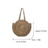 e7a17b2fcd9adb55b73b382fd7932faf.jpg Summer Hollow Design Round Straw Bag