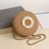 ecfd32a4-36fe-4d28-b15f-b60ef74dde24.jpg Boho Straw Round Crossbody Mini Woven Beach Bag